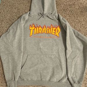 Men’s Thrasher Flame Hoodie
